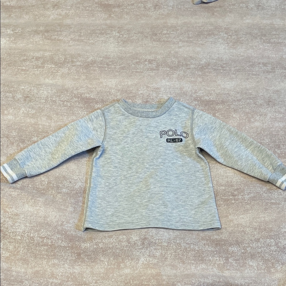Polo by Ralph Lauren Kids Heather Gray Sweatshirt